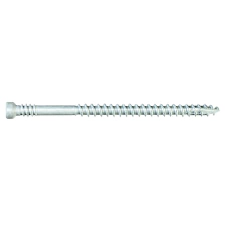 Wood Screw, #7, 2-1/2 In, Steel Trim Head Torx Drive, 400 PK